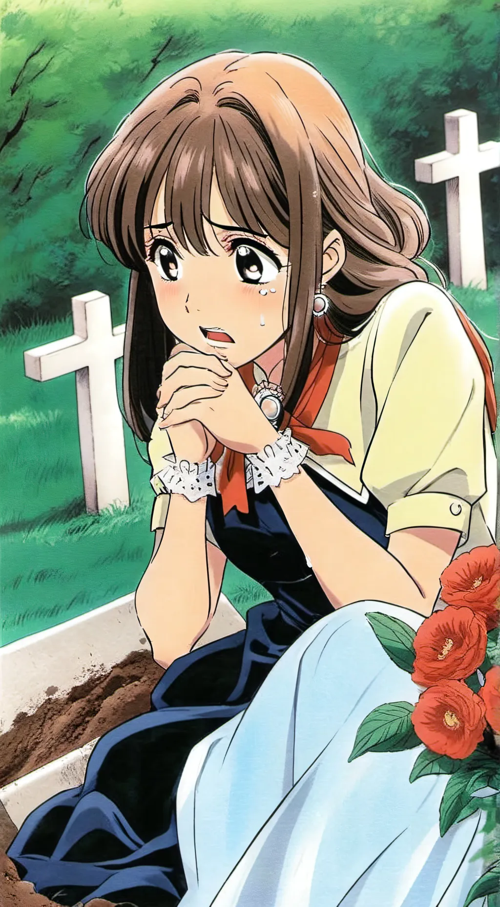 ai character: MHA “WILDFLOWER” background