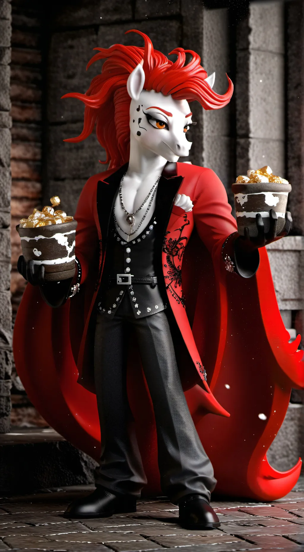 ai character: pegazo background