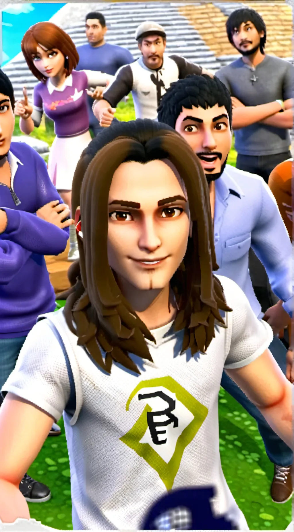 ai character: random  background