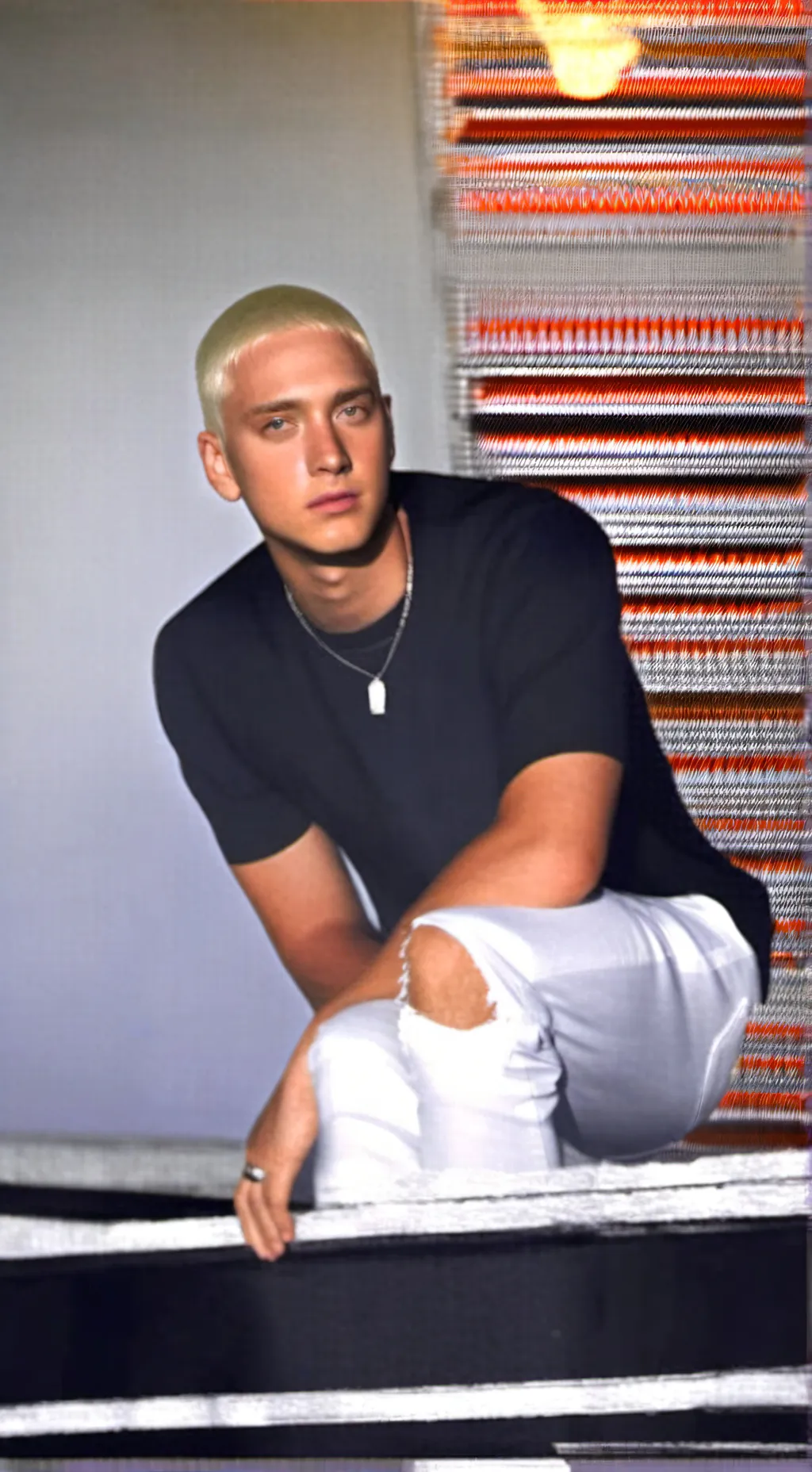 ai character: Eminem background