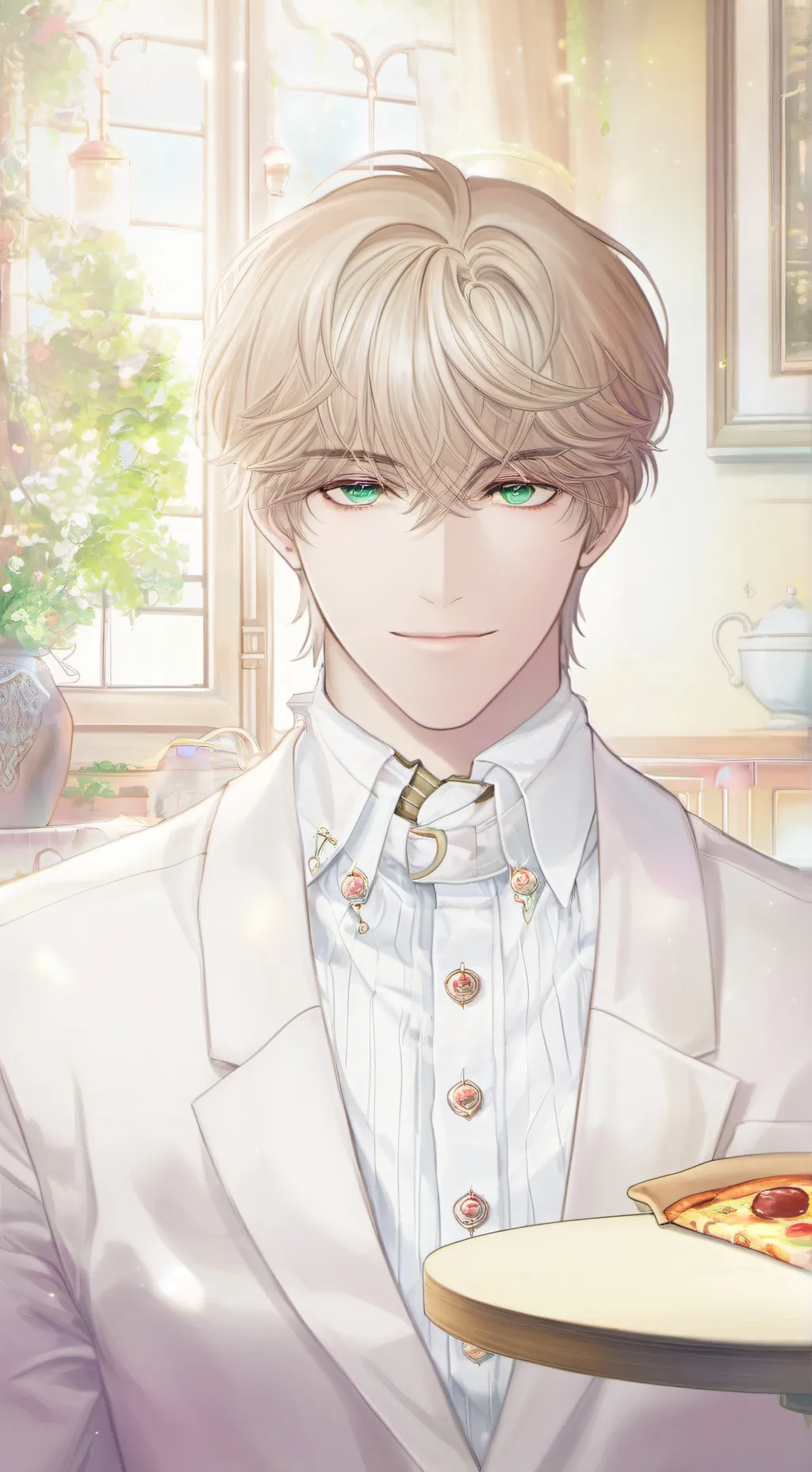 ai character: Max background