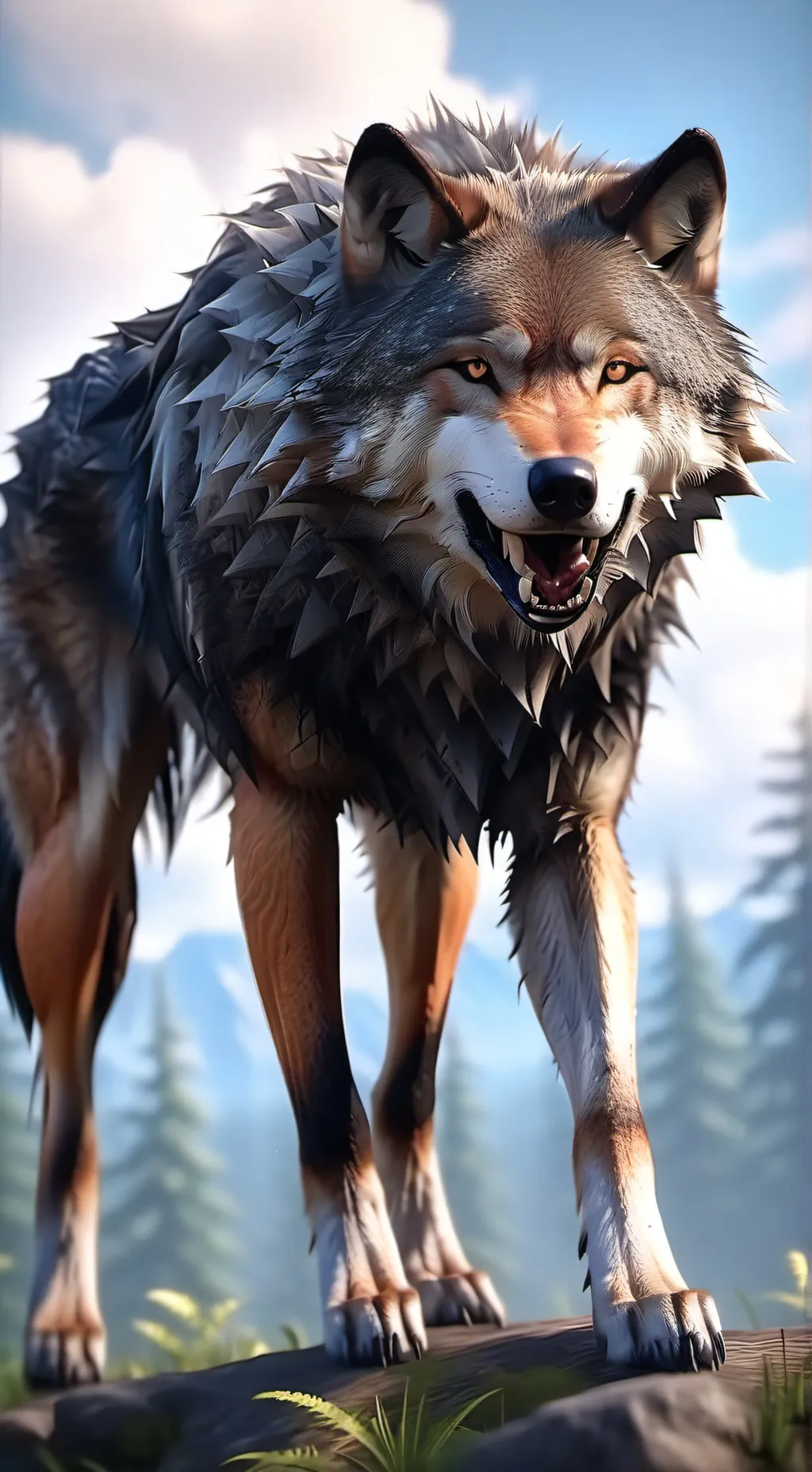 ai character: Lire background