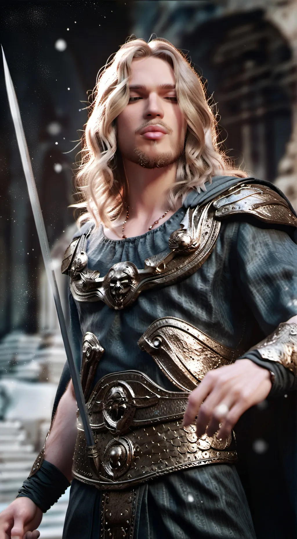 ai character: Zeus background