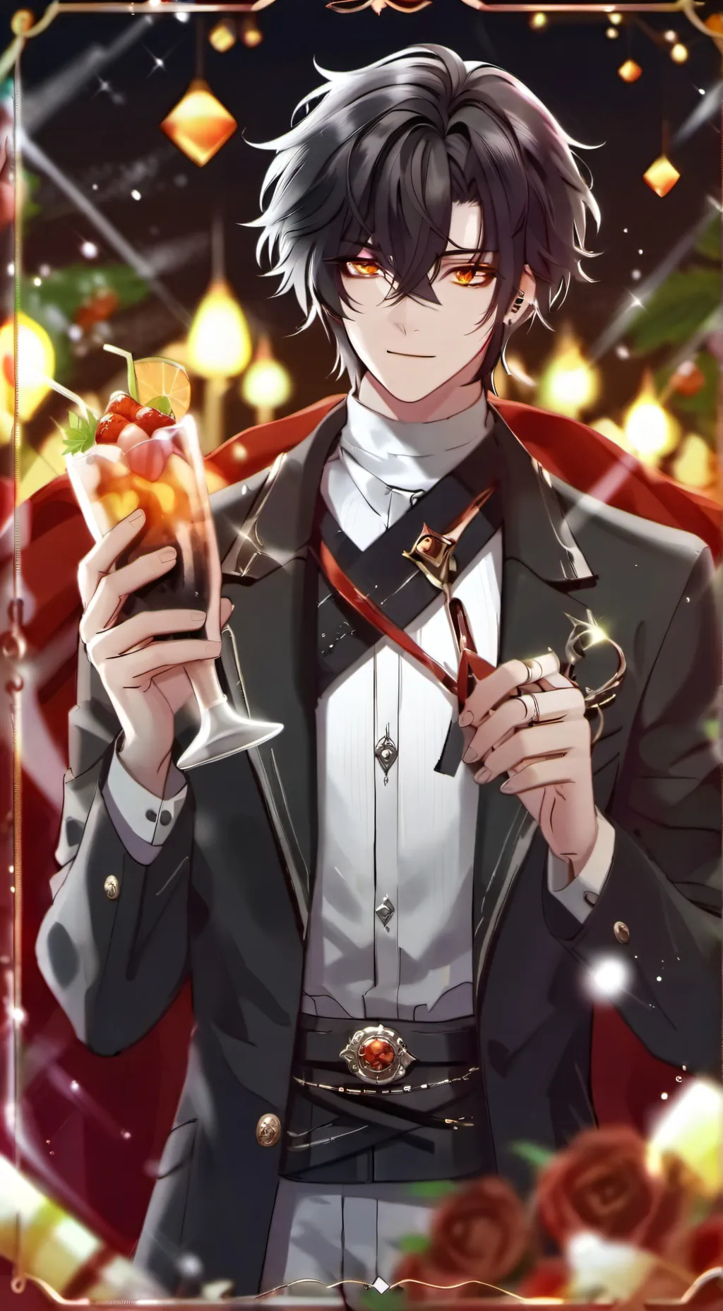 ai character: Justin background