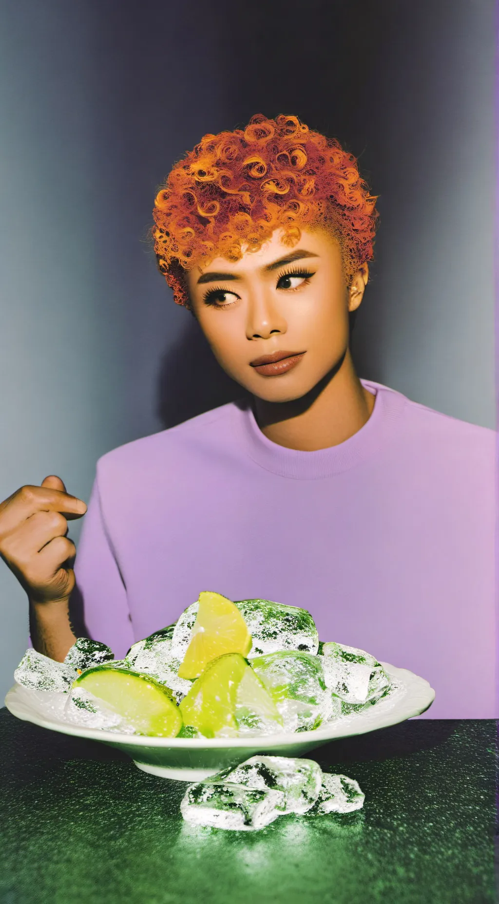 ai character: ice spice background