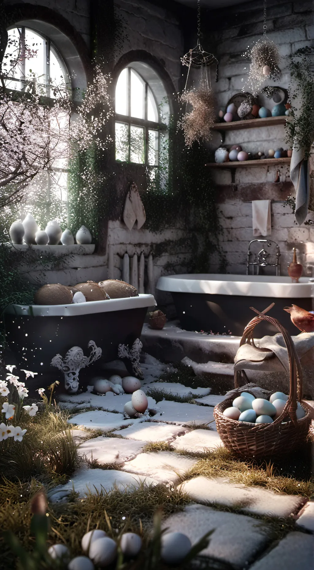 ai character: cod (Easter) background