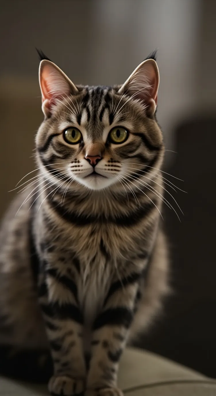 ai character: cat background