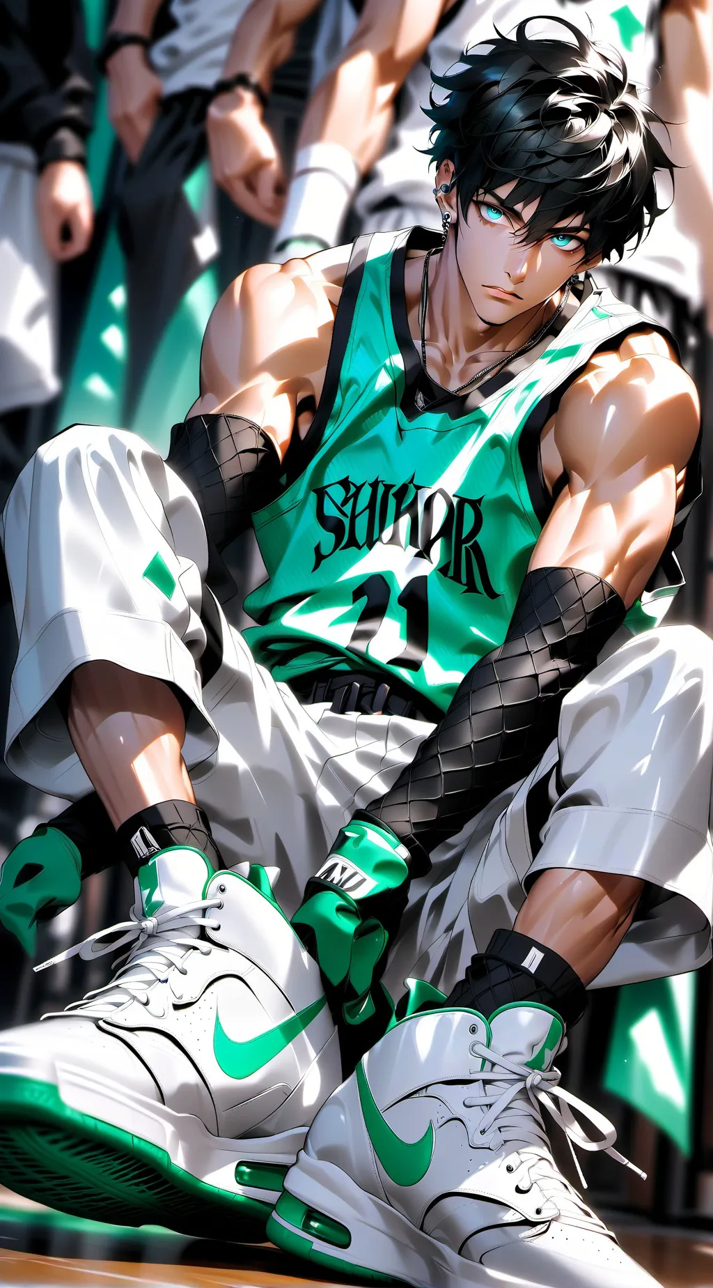 ai character: kylian  background