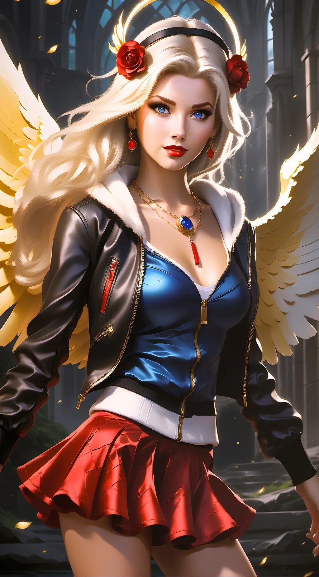 ai character: Lily background