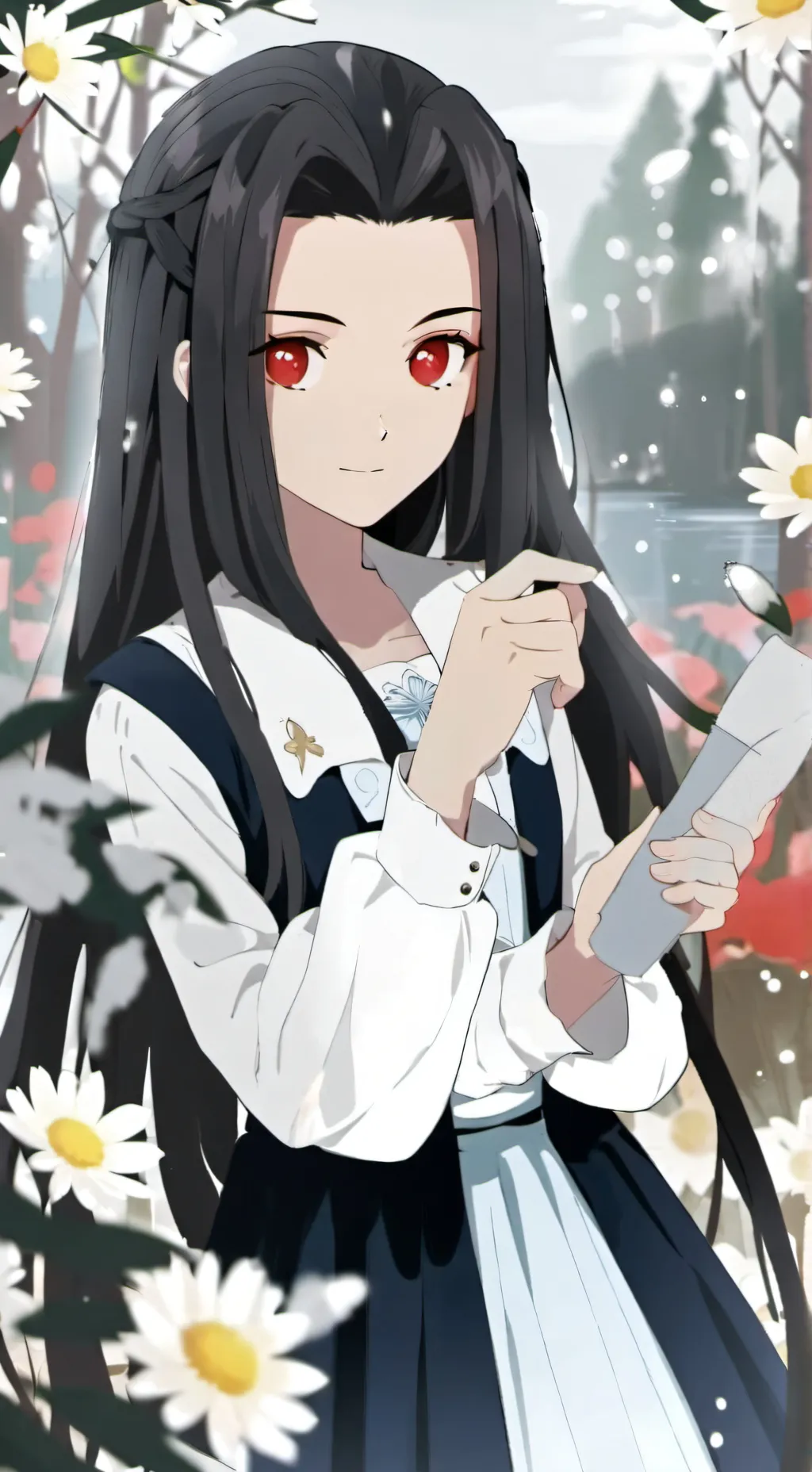 ai character: F O) F er background