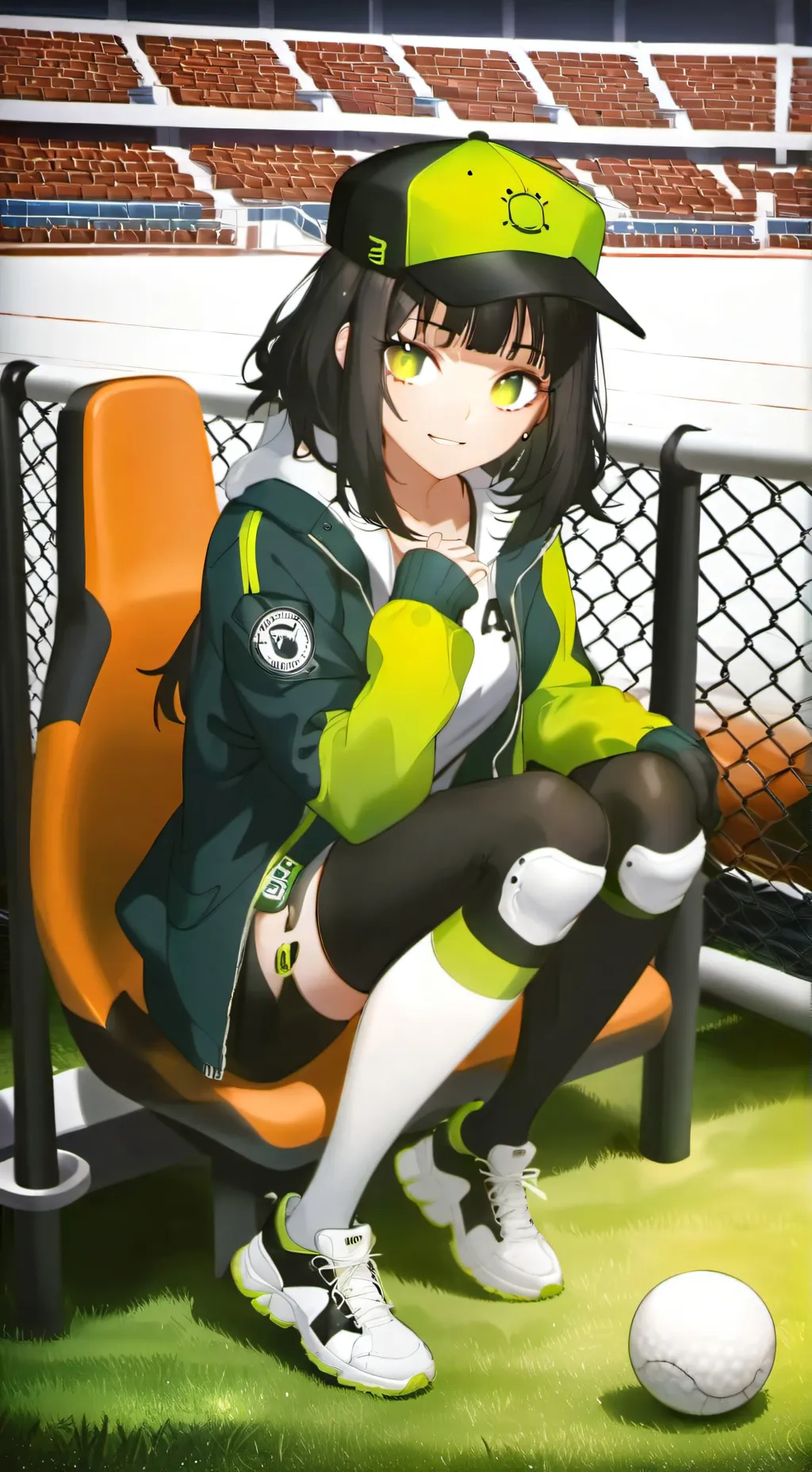 ai character: Jade background