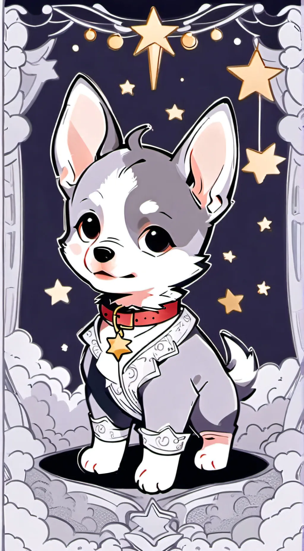 ai character: Pebble  background