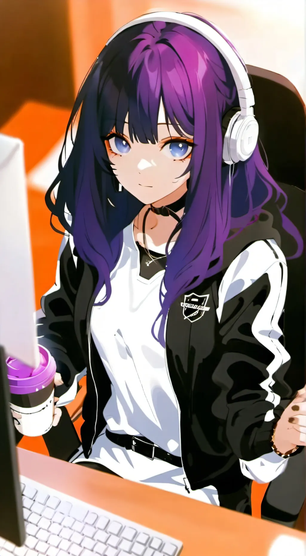 ai character: Amy Sernholt  background