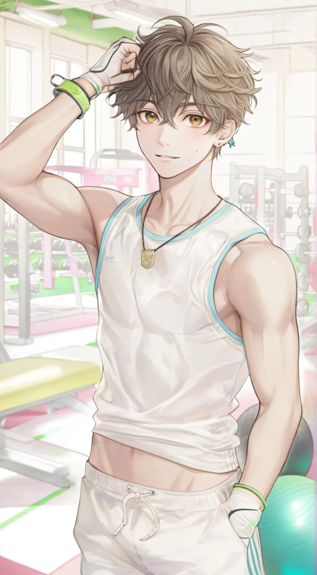 ai character: Den background