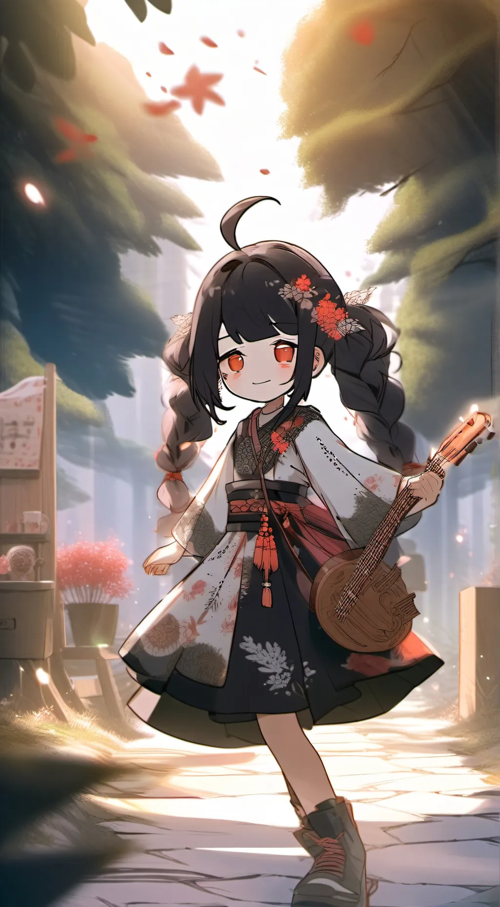 ai character: musachi fpe background