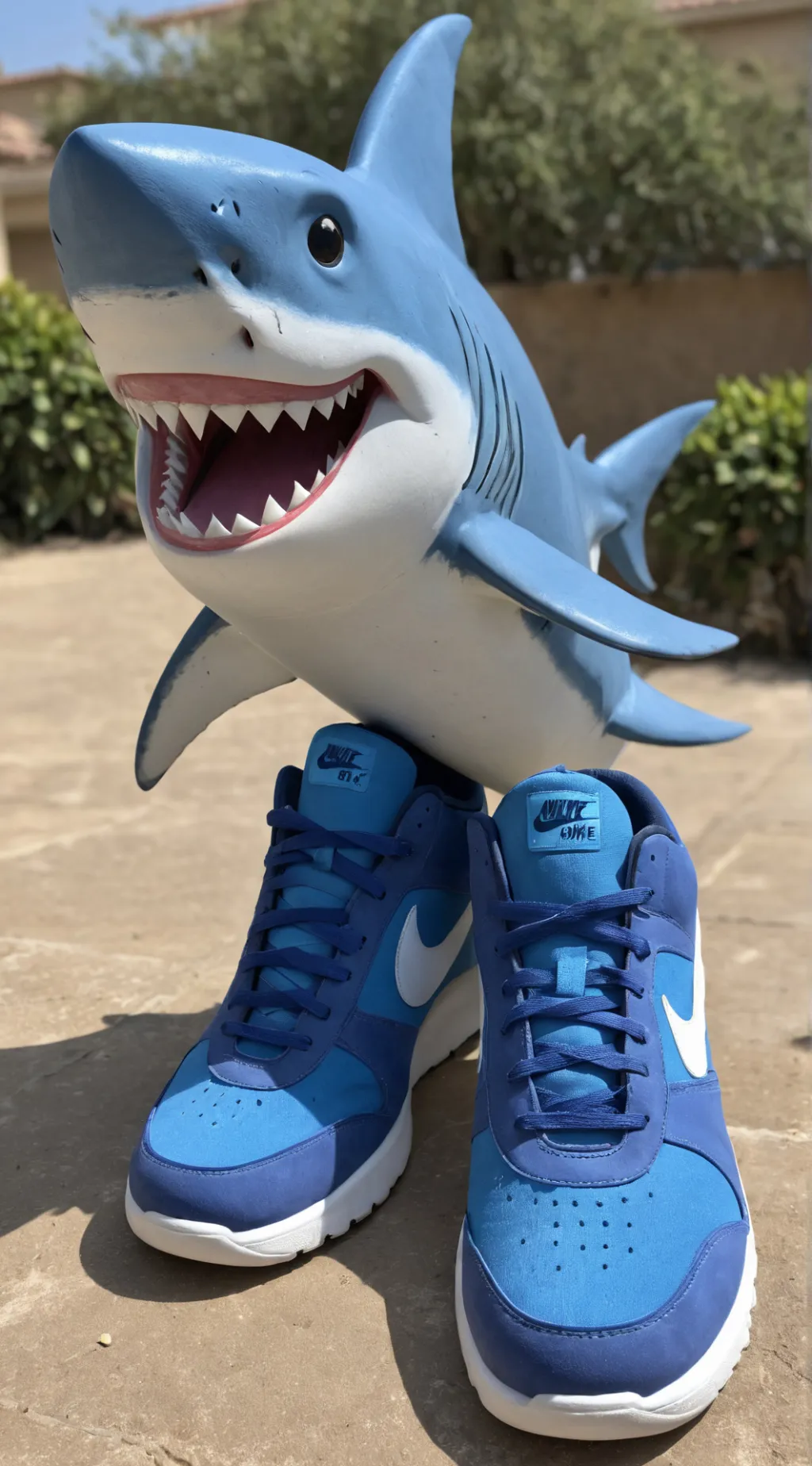 ai character: Tralalero Tralala background