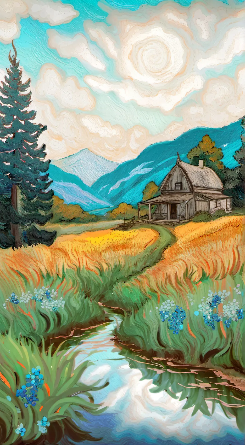 ai character: 2ND Sea BEDROOM RP background