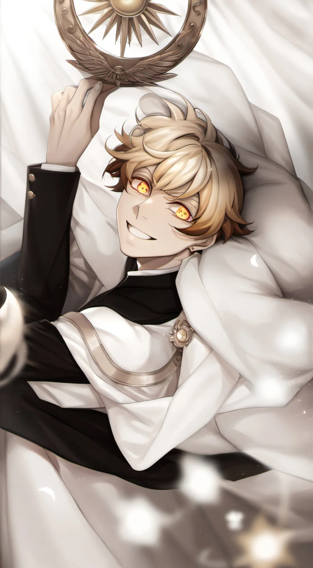 ai character: Milo  background