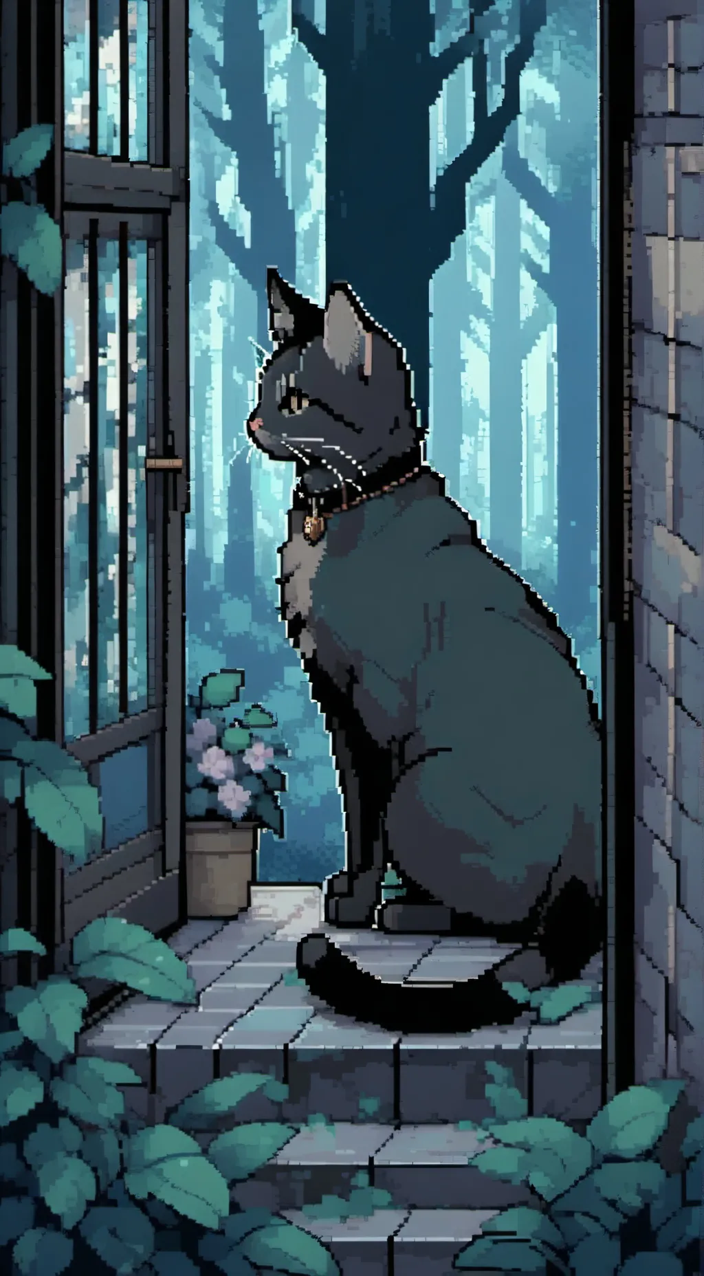 ai character: TeaLeaf  background