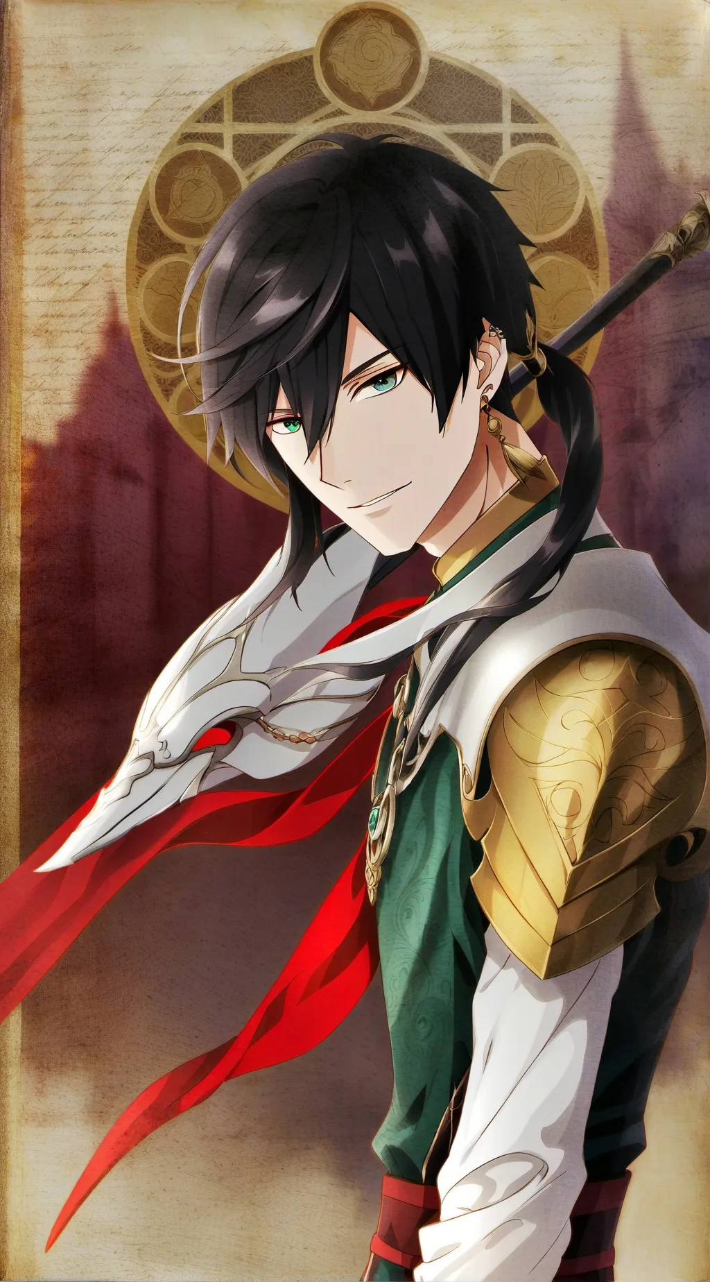 ai character: 🌀Пак Кю🌀 background