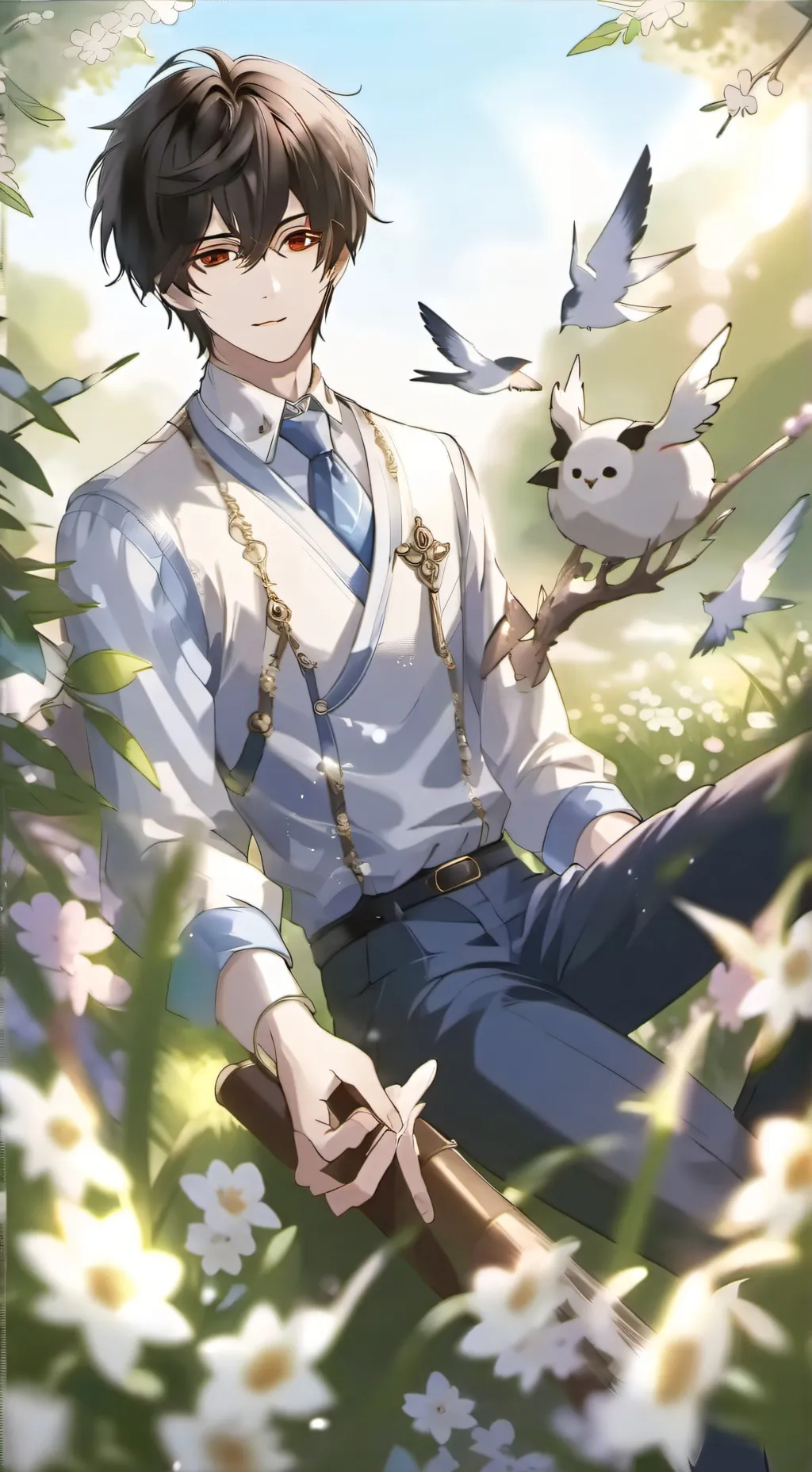 ai character: Bllk Channel background