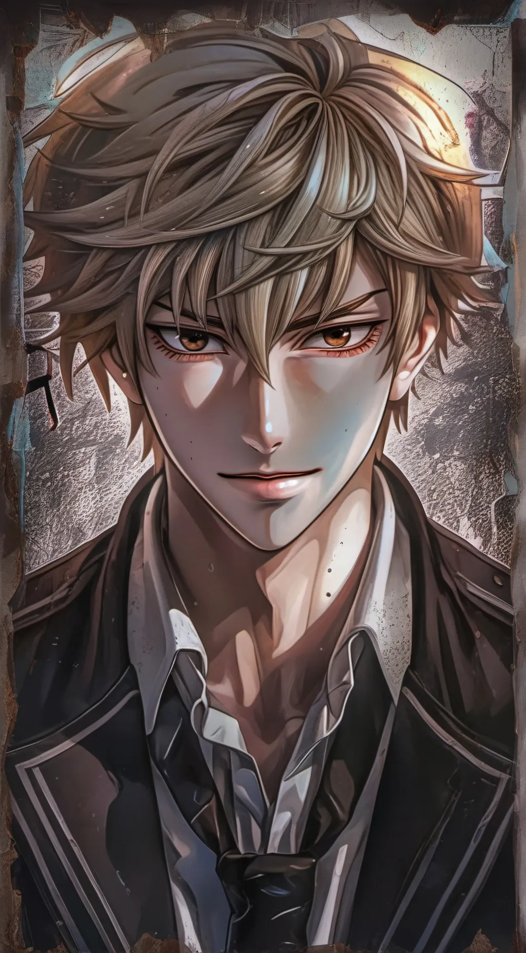 ai character: Drew background