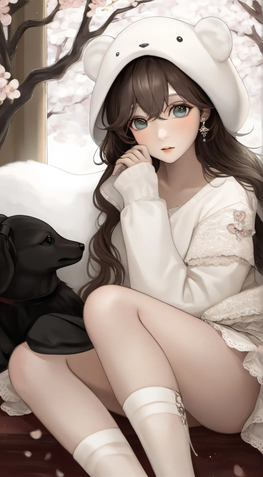 ai character: nekio background