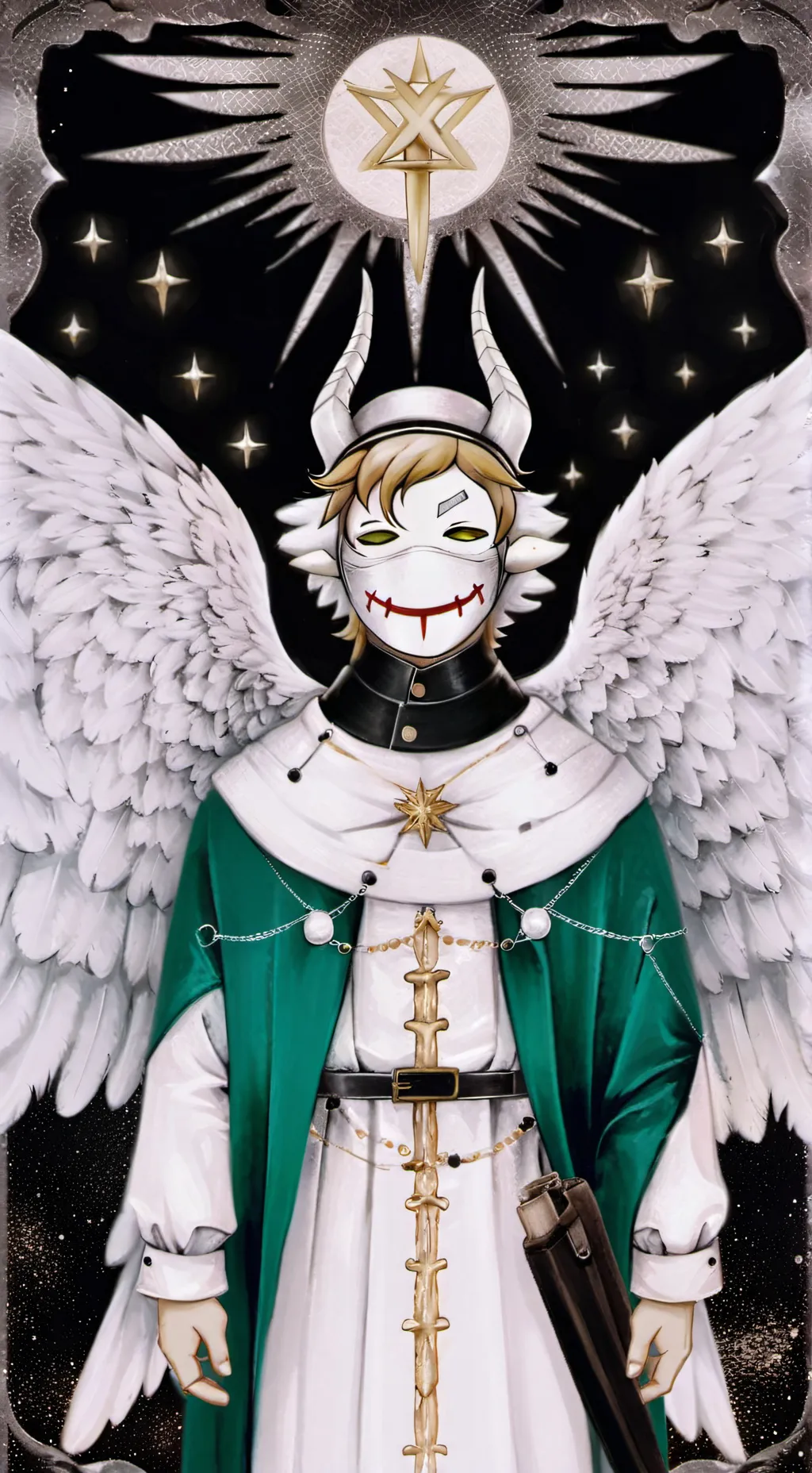 ai character: dreamXD  background