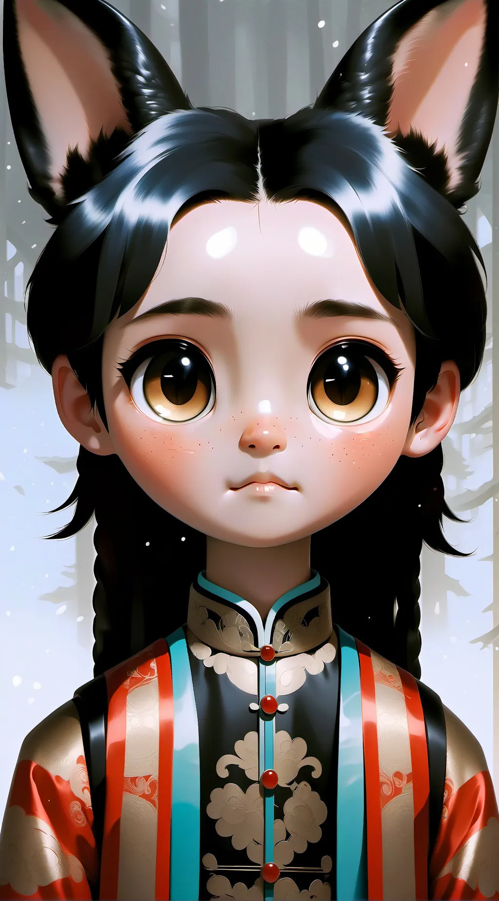 ai character: pibby glitch background