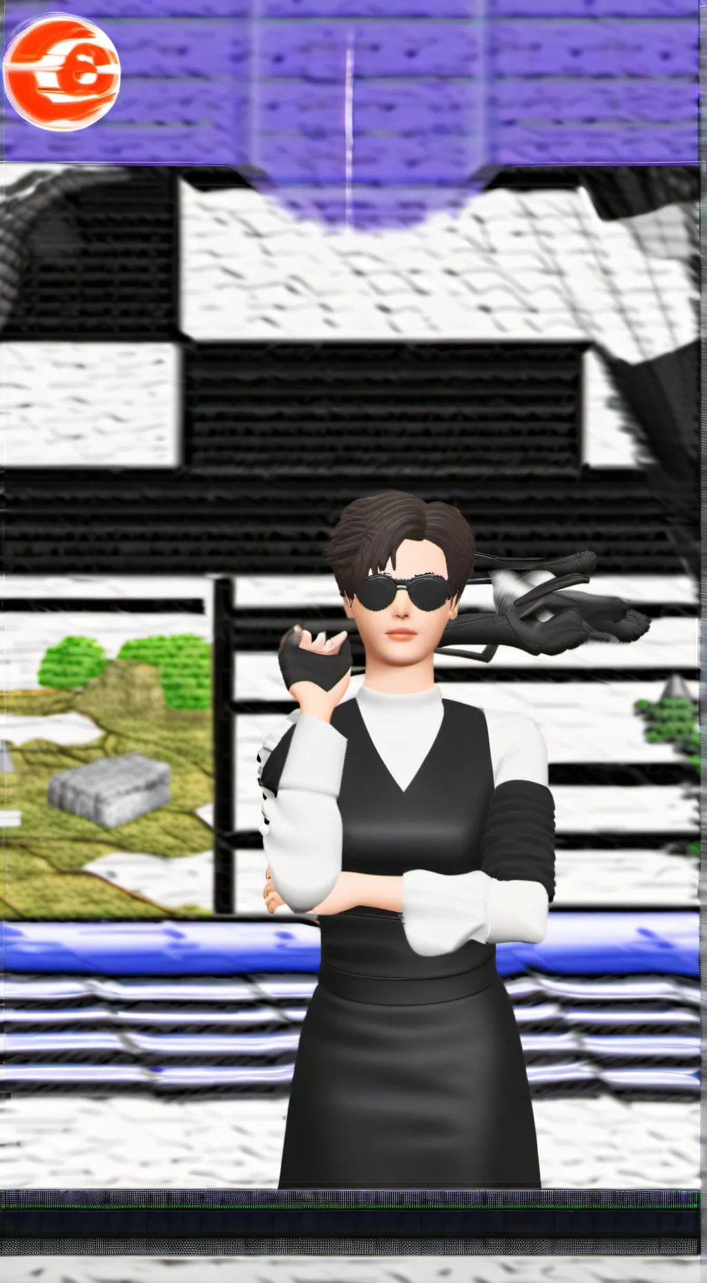 ai character: ITACHI background