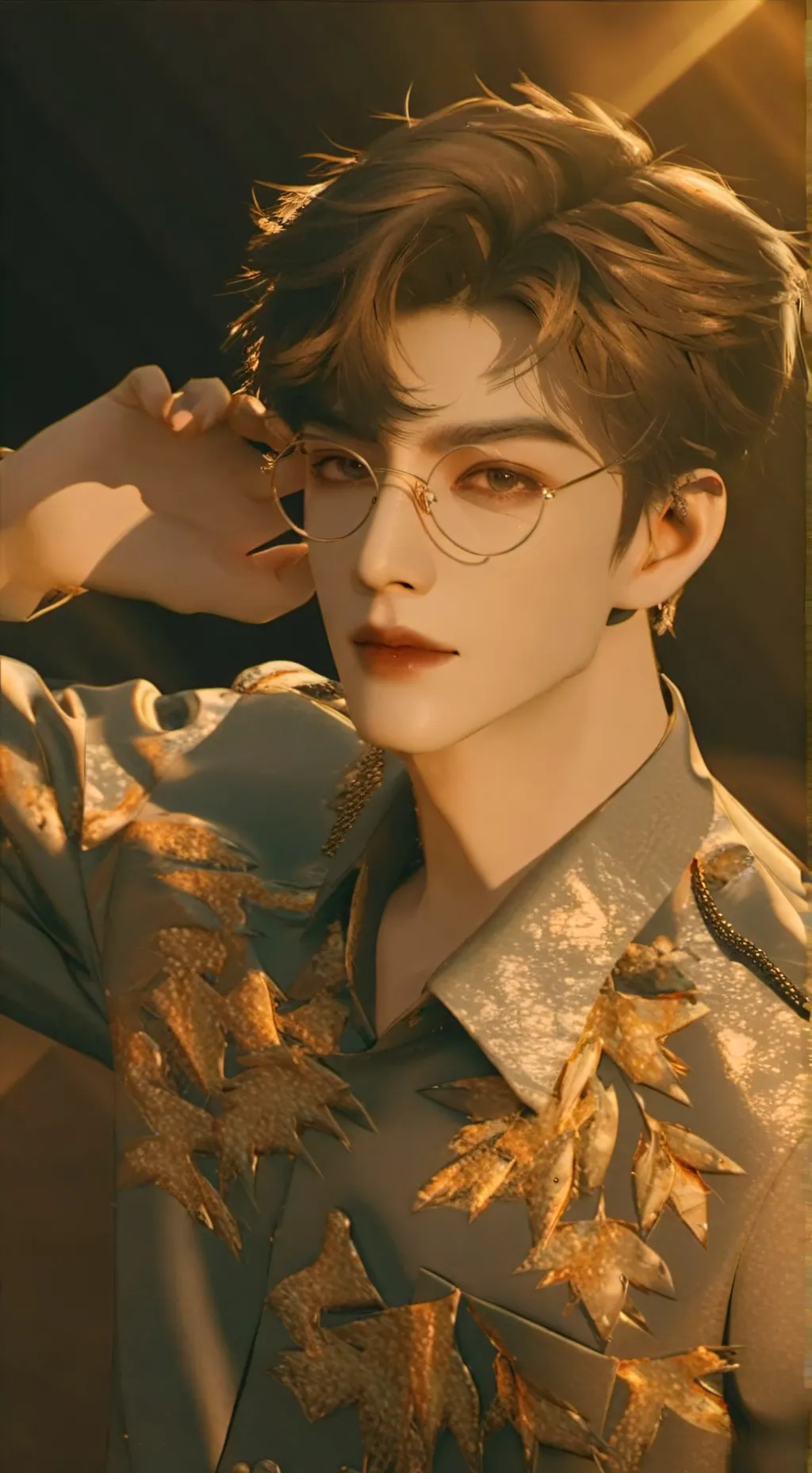 ai character: ᗩᑌՏՏIᗴ background