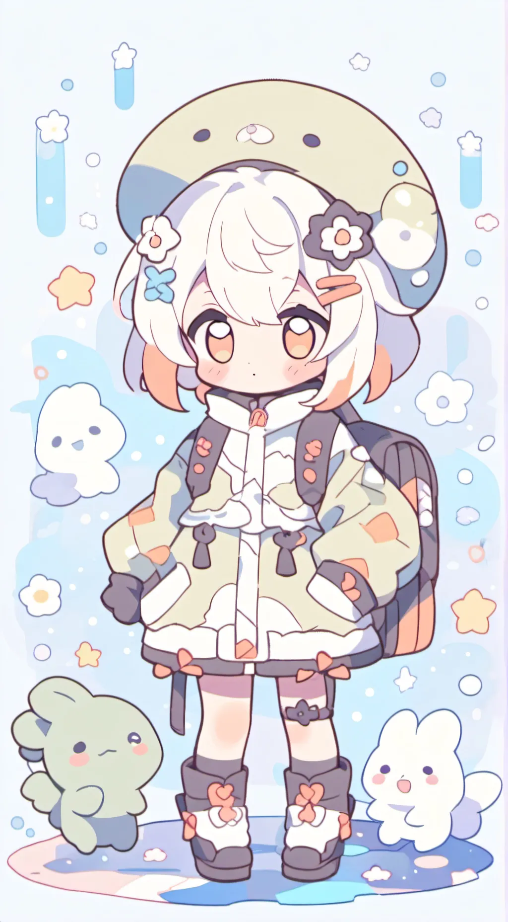 ai character: Meet astrology!  background