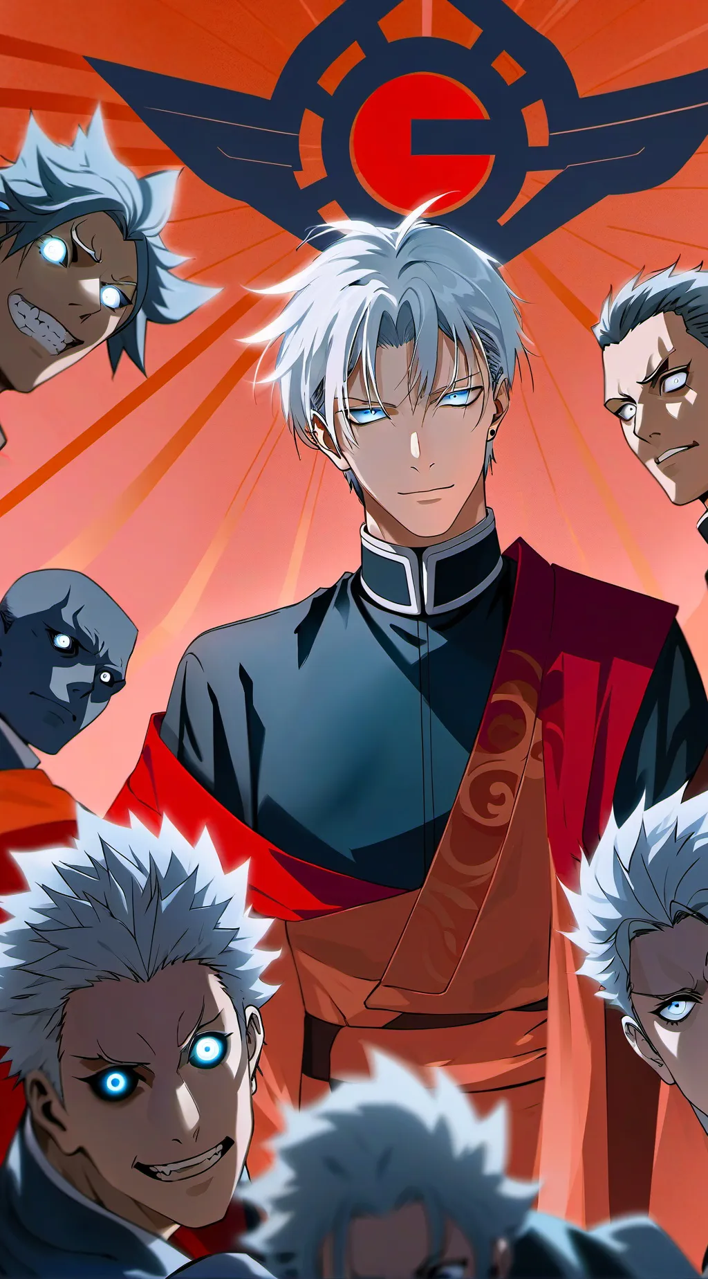 ai character: Satoru Gojo background