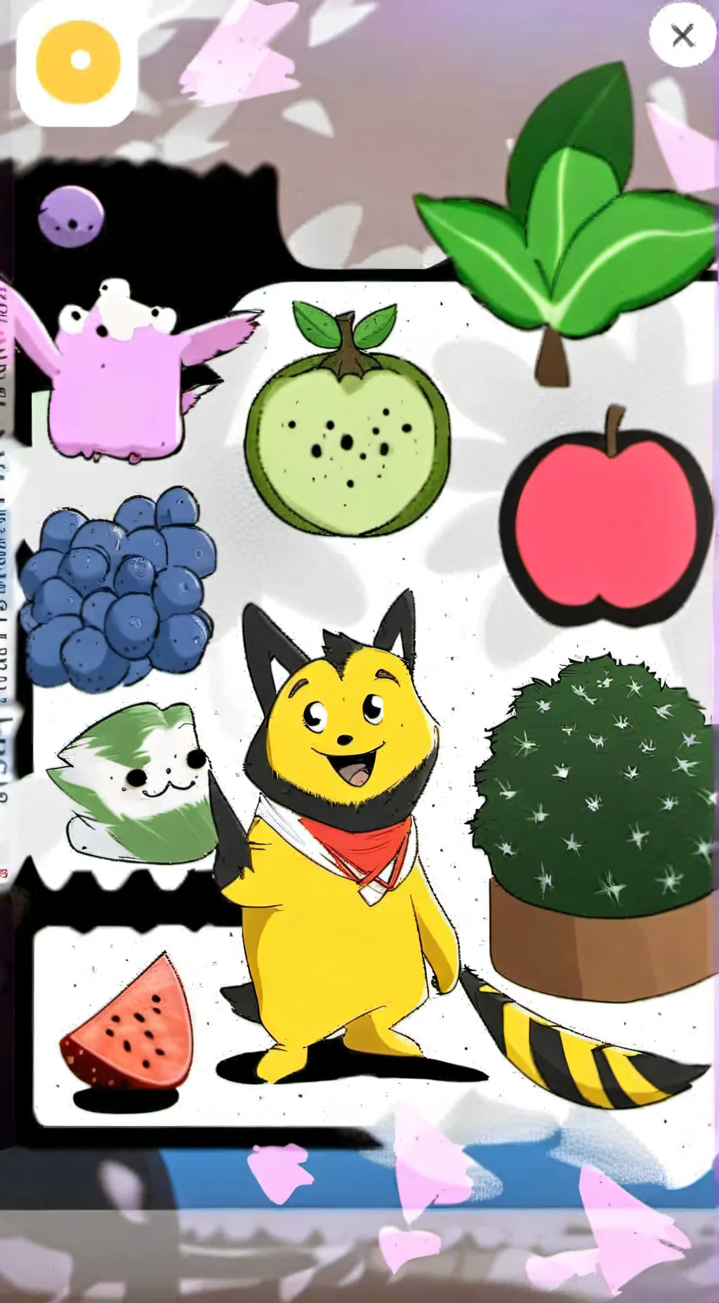 ai character: dw remake background