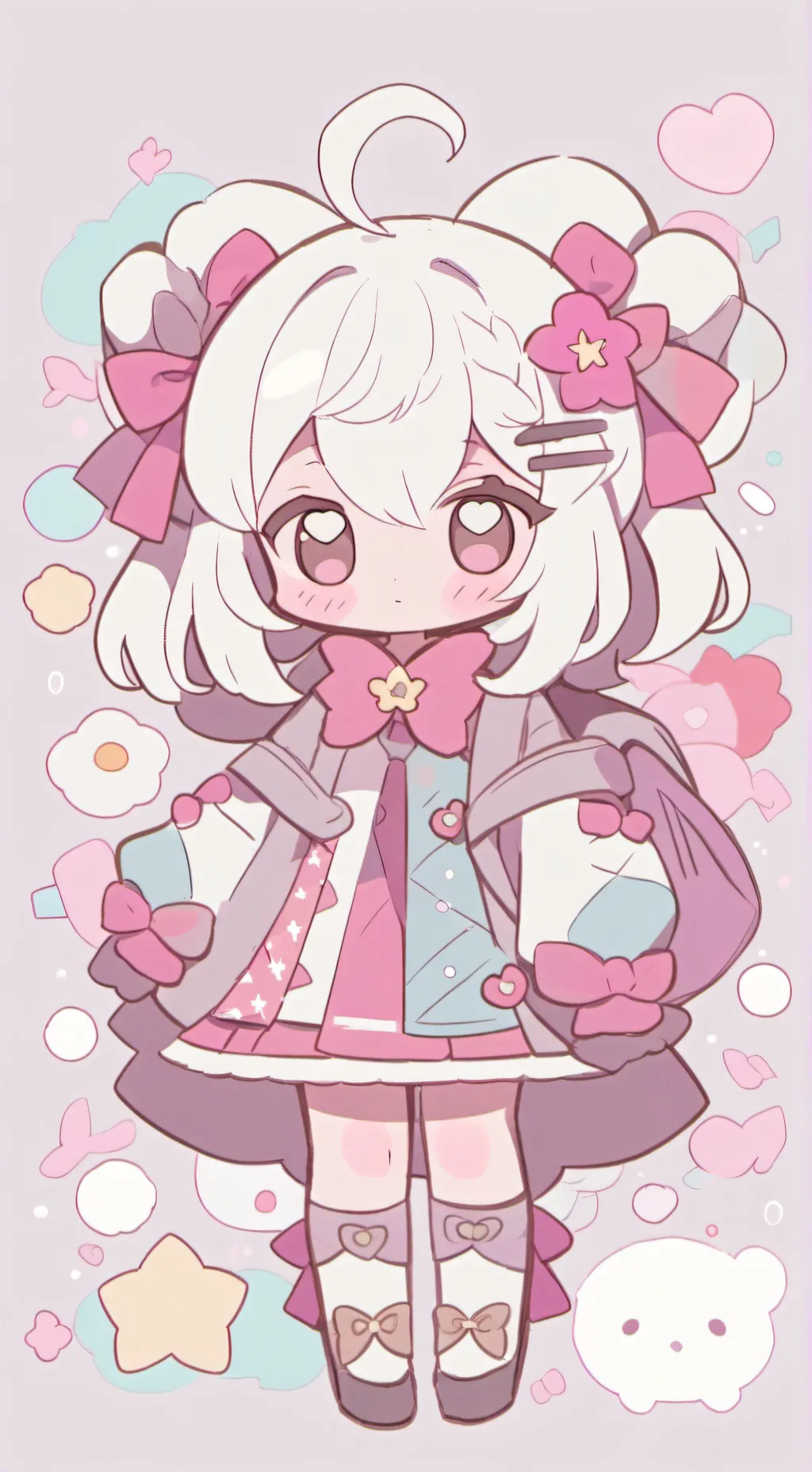 ai character: bebe gordita  background