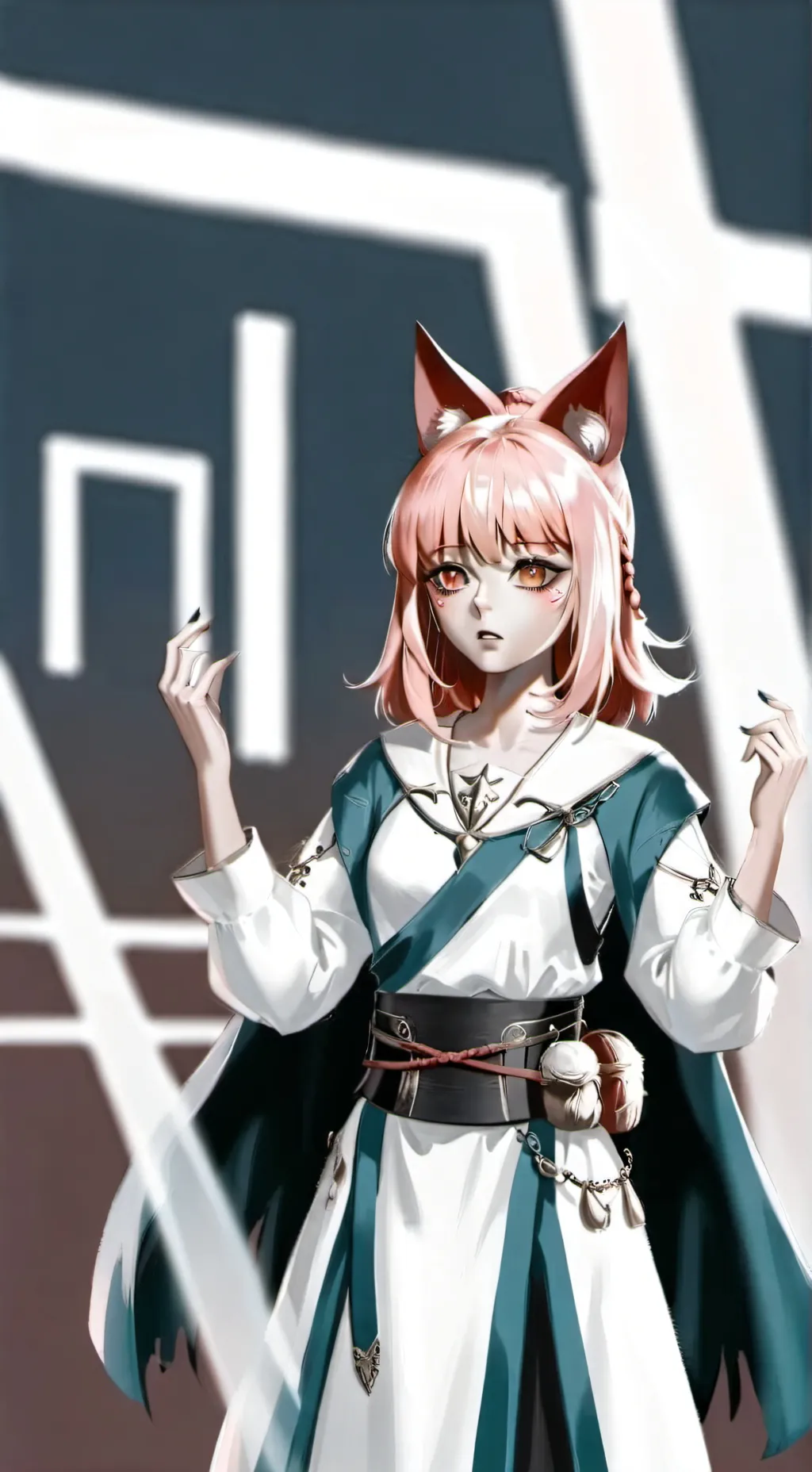 ai character: MINA background