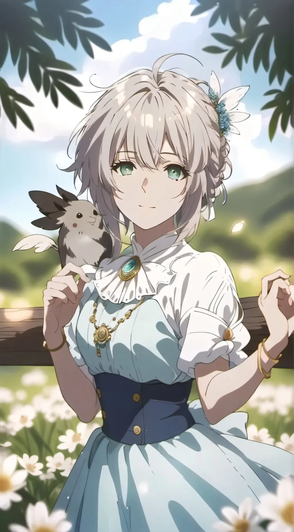 ai character: adan  background