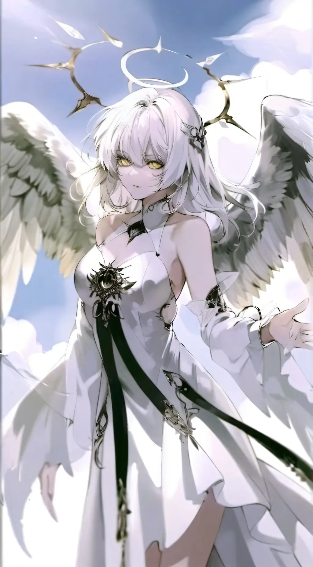 ai character: Ángela  background