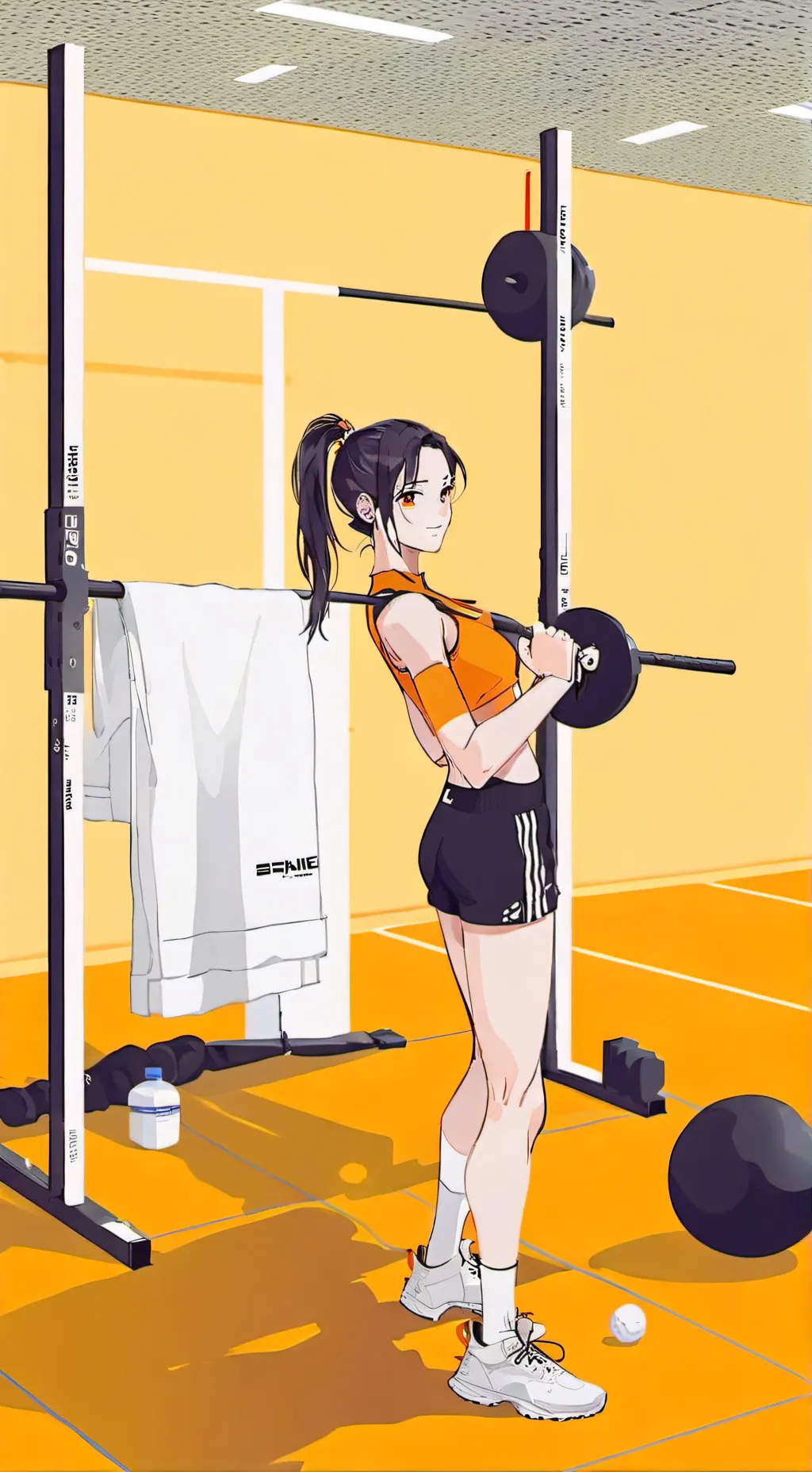 ai character: mha embrouille background