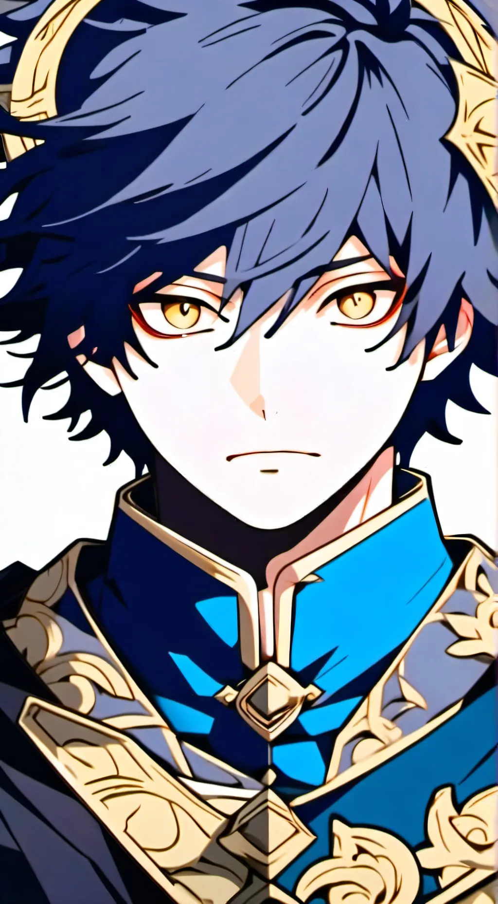 ai character: shinso x denki  background