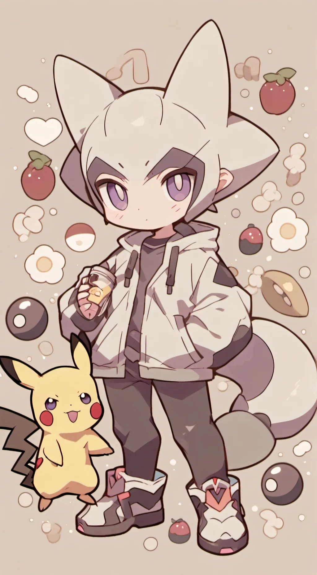 ai character: Mewtwo  background