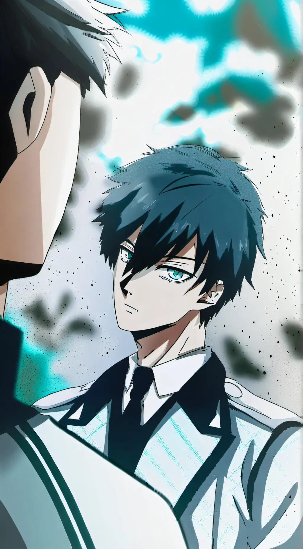 ai character: Rin Itoshi  background