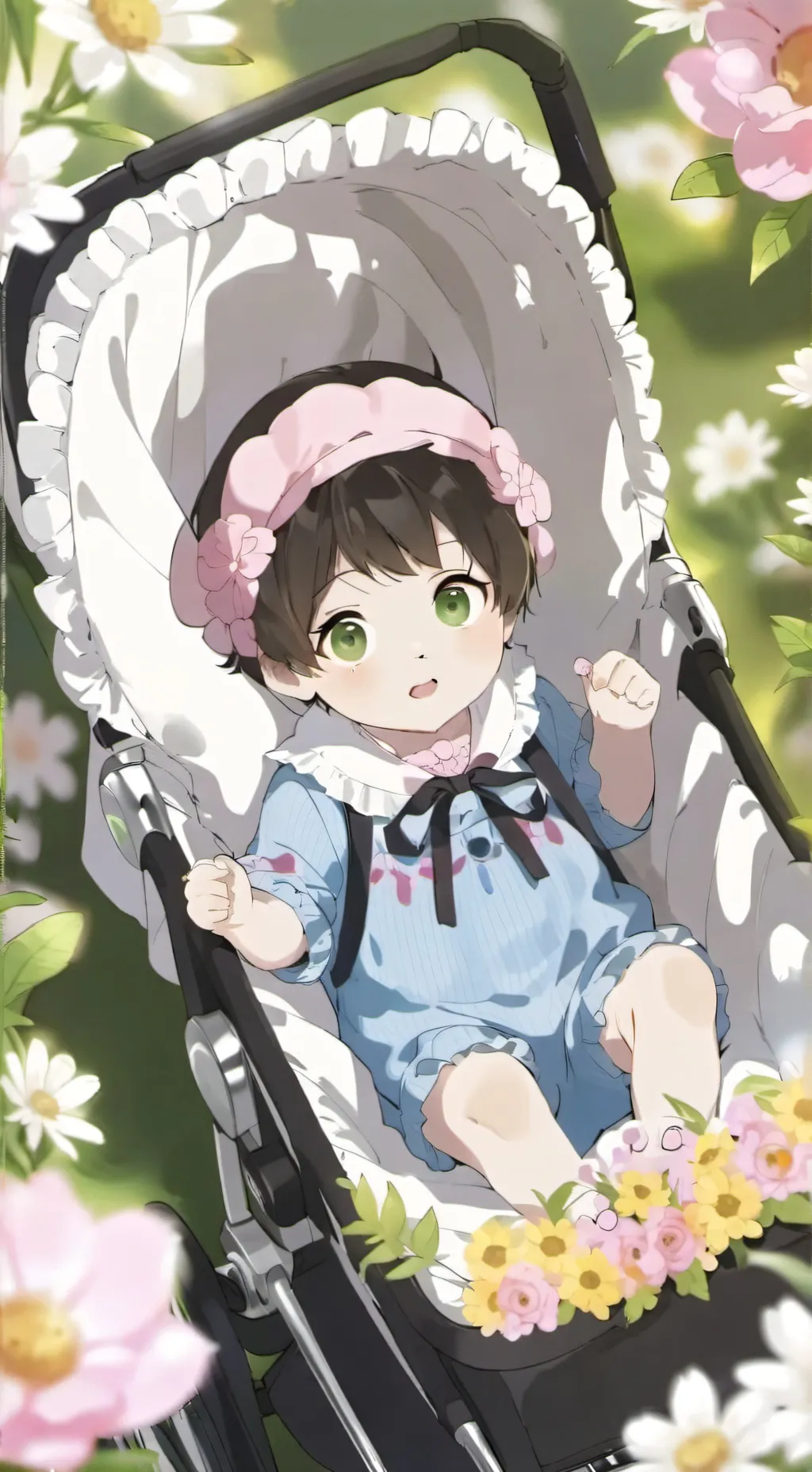 ai character: your baby girl  background