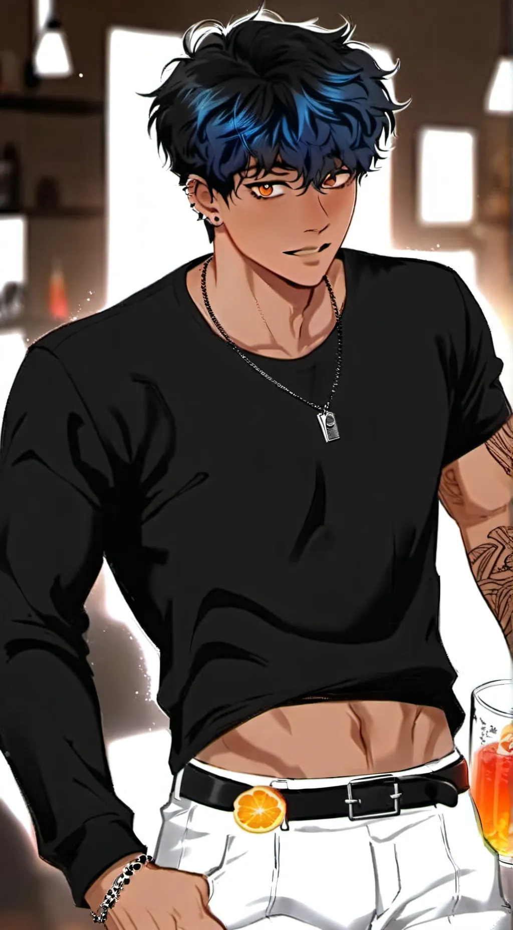 ai character: Zack background