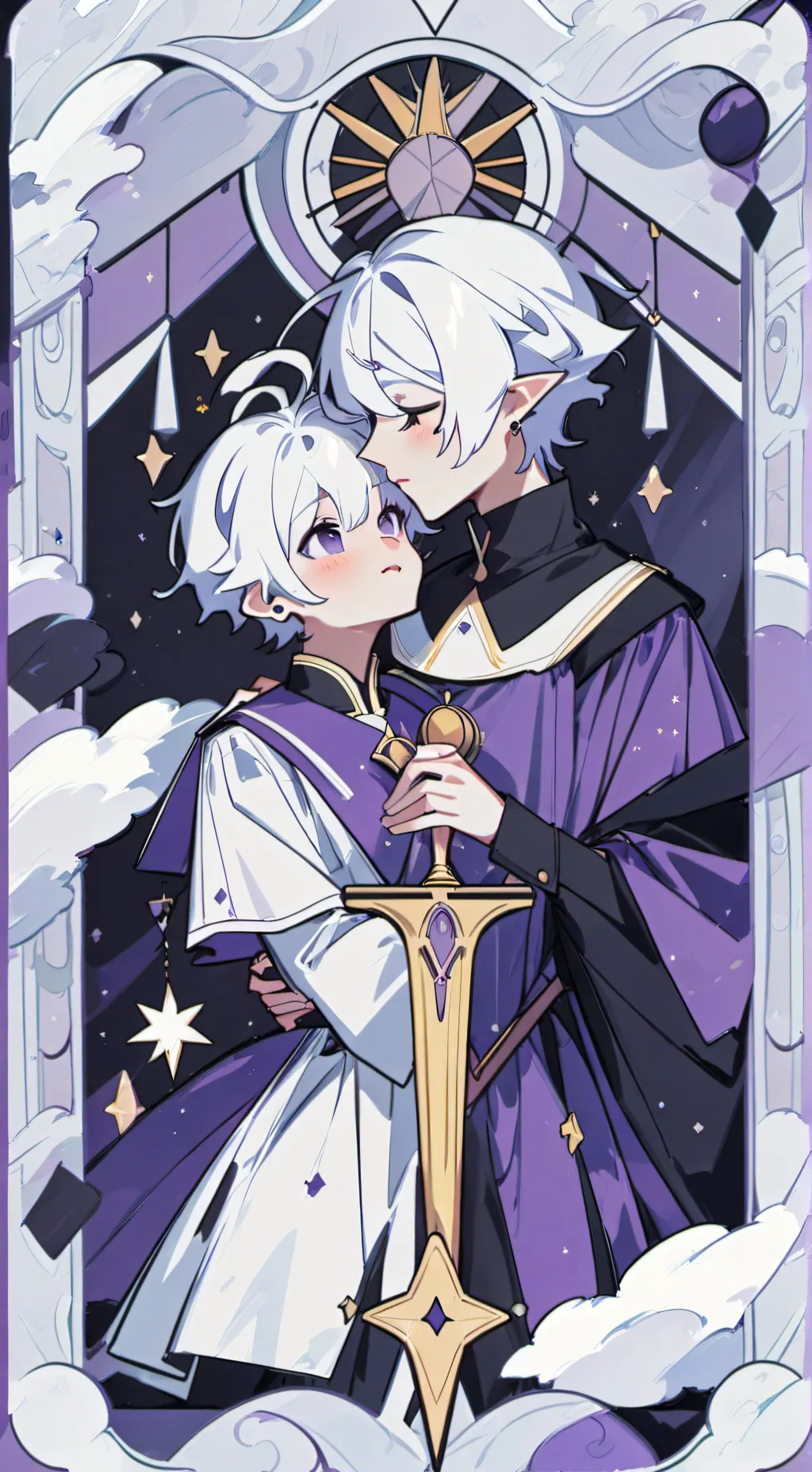 ai character: forbidden love background