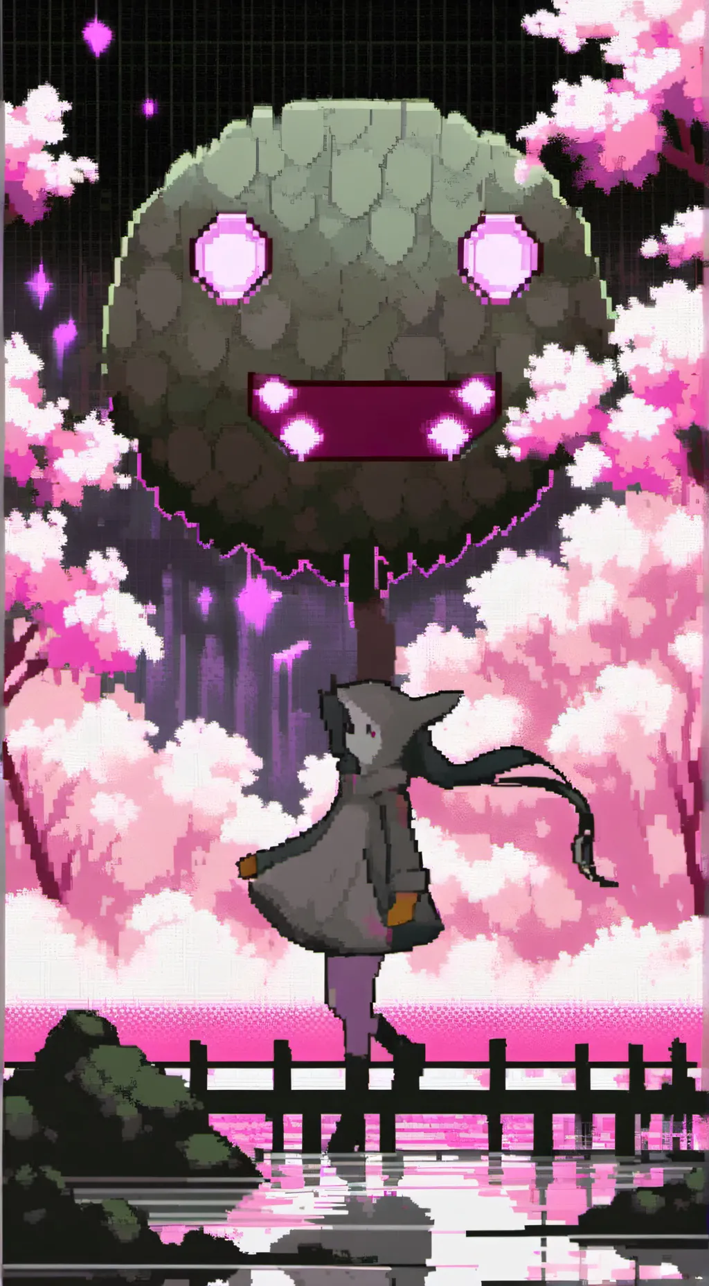 ai character: Shrimpo background