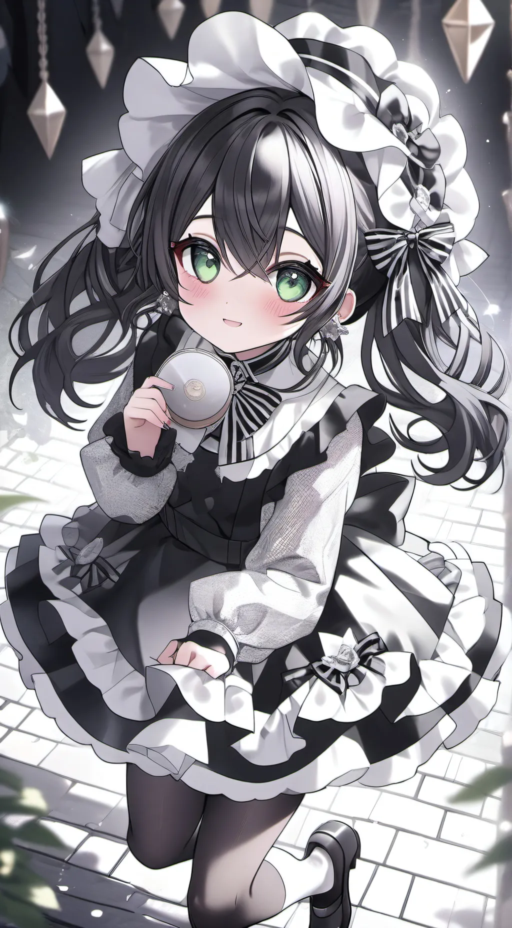 ai character: Mónica  background