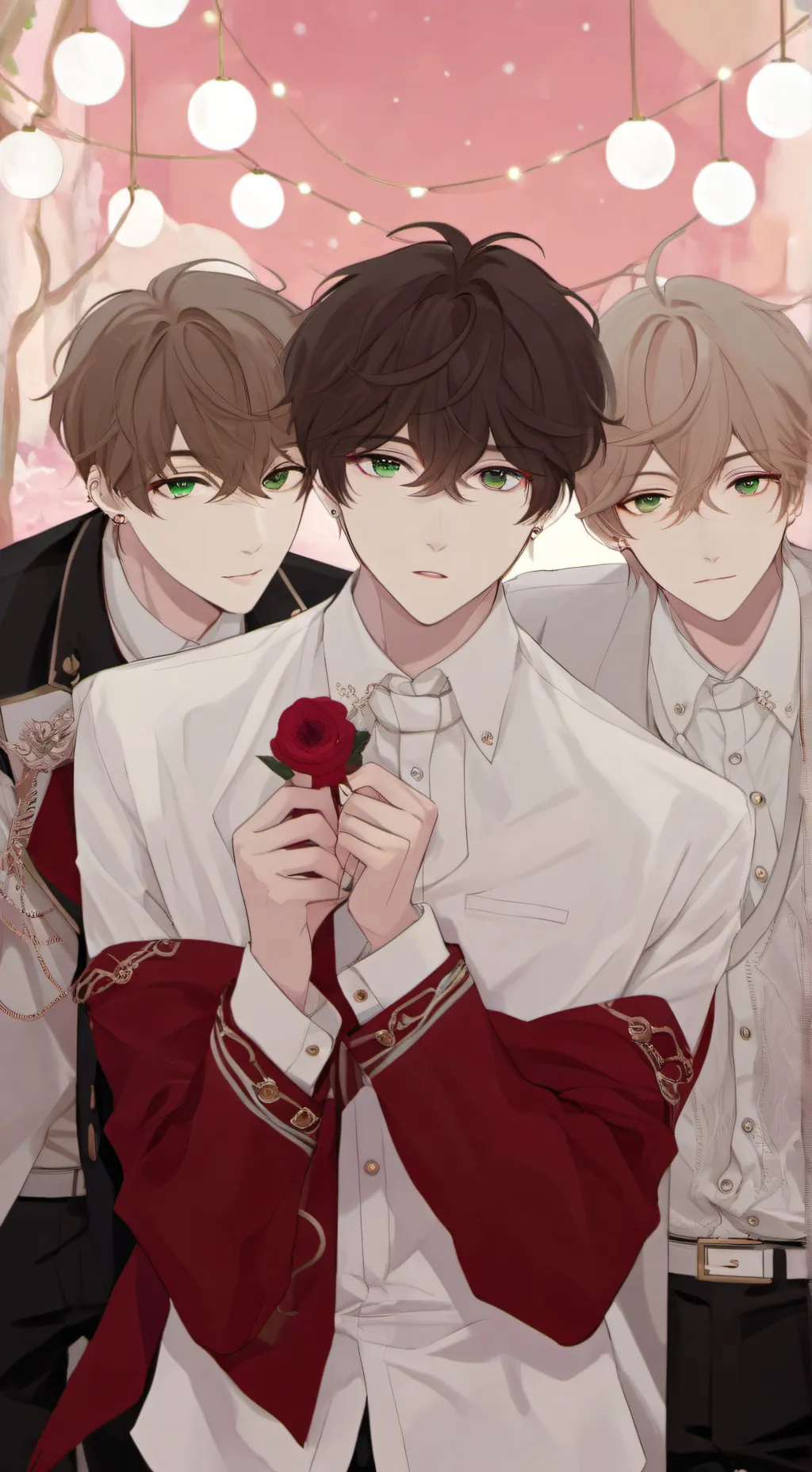 ai character: kyle, Jake,adam background