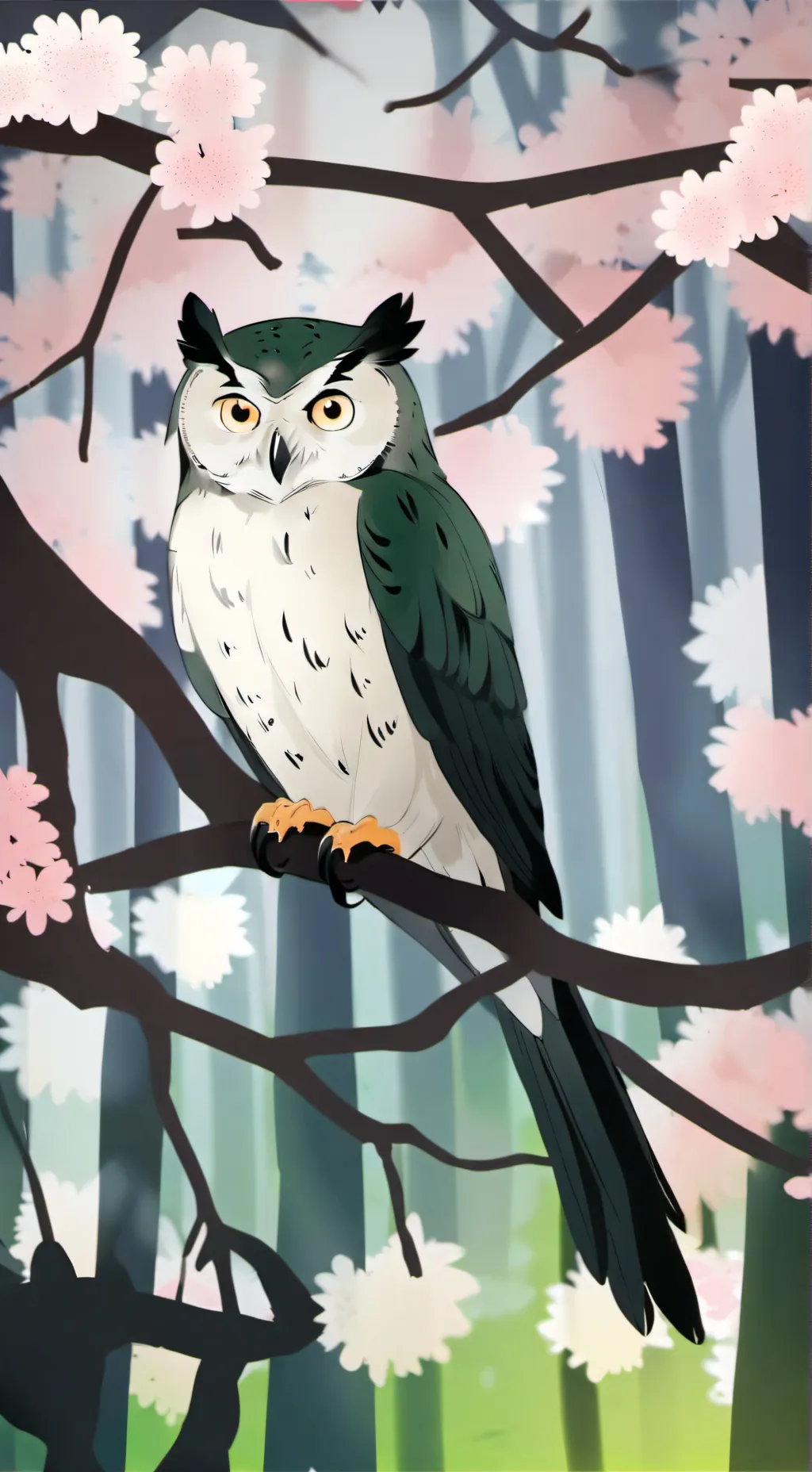 ai character: Duolingo RUN! background