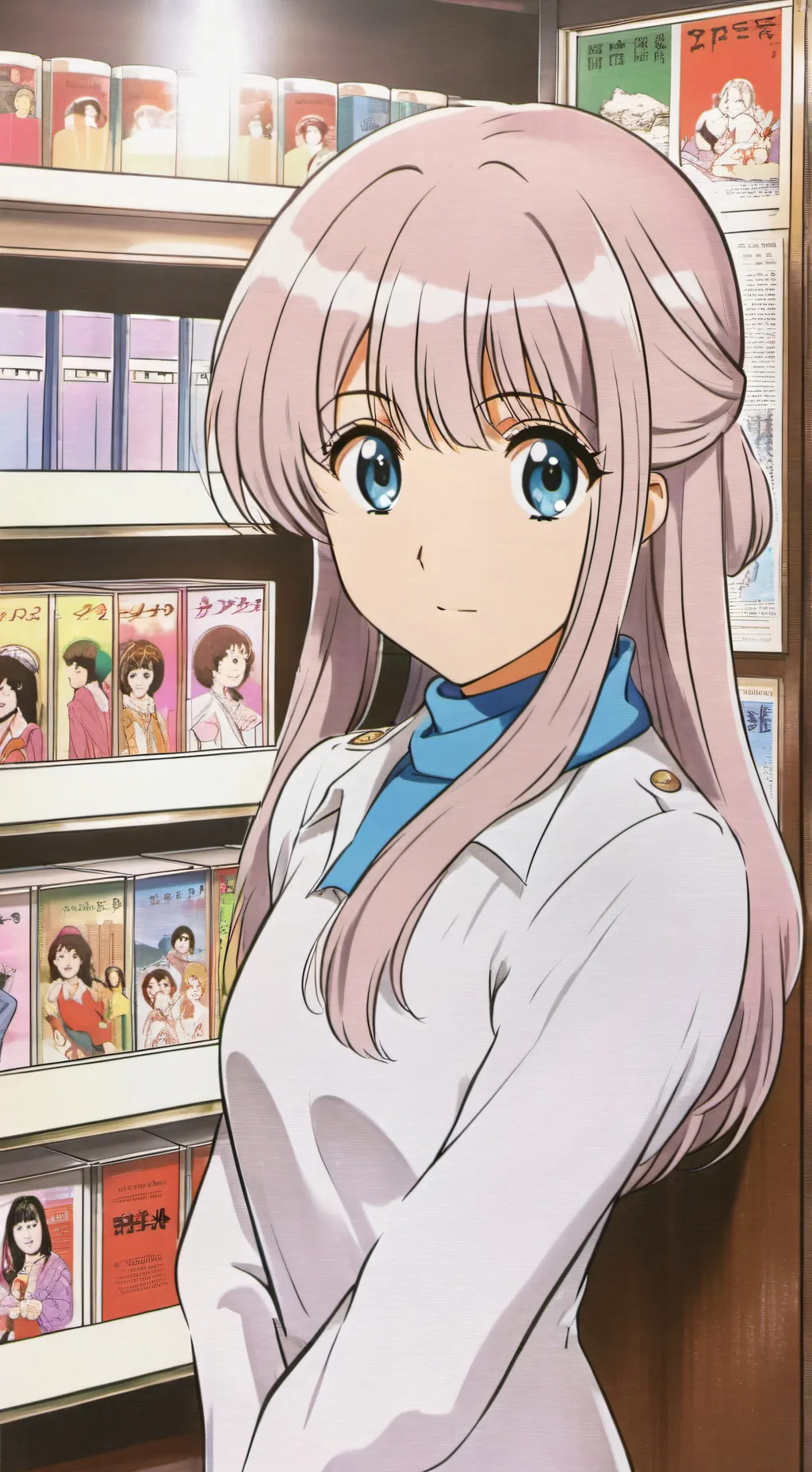 ai character: Rose background